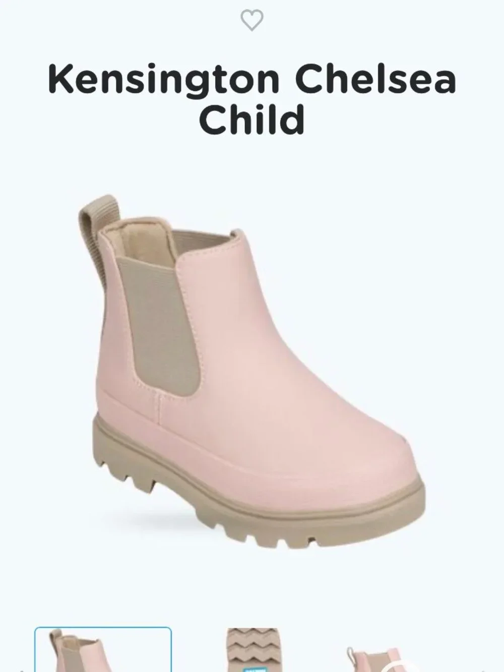 Native Shoes Pink Chelsea Kids Boots